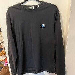 EUC Kith & BMW Long Sleeve Black Logo Shirt Medium